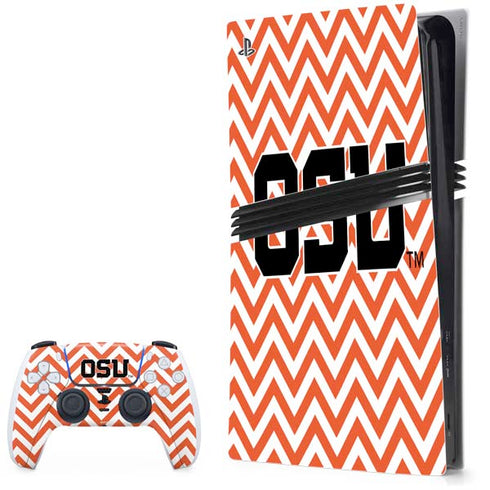 Oregon State University Chevron PS5 Pro Bundle Skin