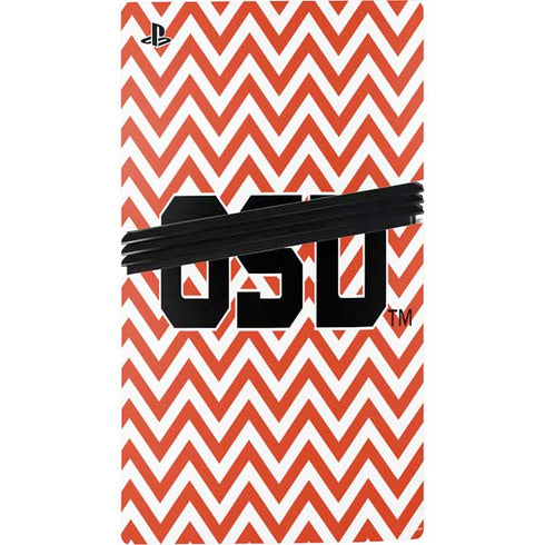 Oregon State University Chevron PS5 Pro Disk Bundle Skin