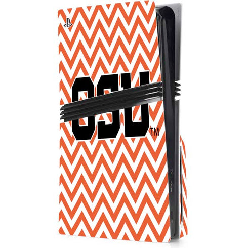 Oregon State University Chevron PS5 Pro Disk Console Skin
