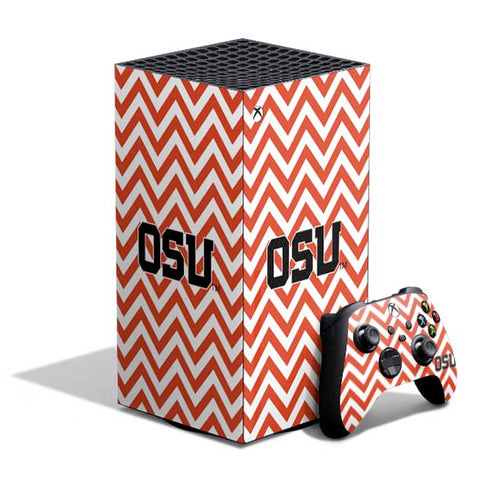 Oregon State University Chevron XBox Series X Digital Edition Bundle Skin