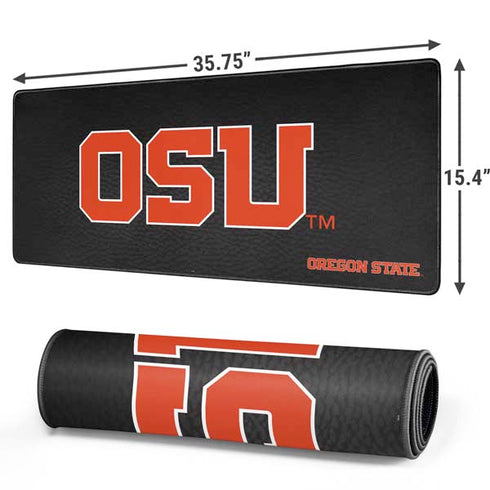 Oregon State University Logo Gaming Mouse Pad