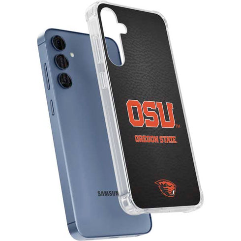 Oregon State University Logo Galaxy A55 5G Clear Case