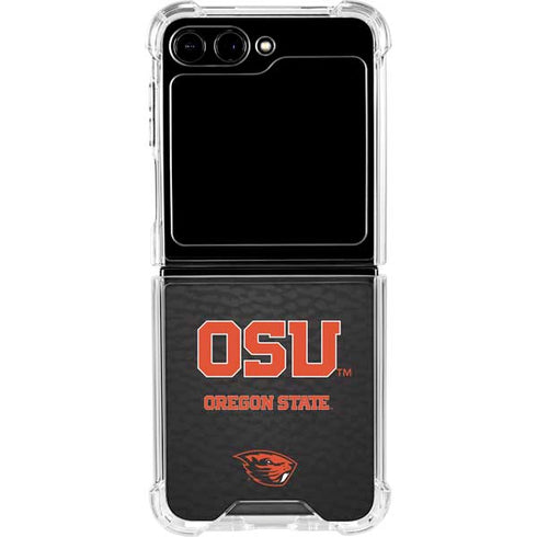 Oregon State University Logo Galaxy Z Flip6 Clear Case