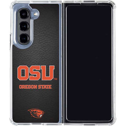 Oregon State University Logo Galaxy Z Fold5 5G Clear Case