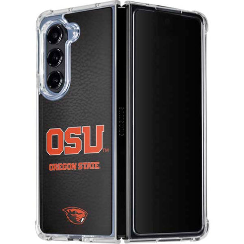 Oregon State University Logo Galaxy Z Fold5 5G Clear Case