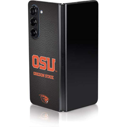 Oregon State University Logo Galaxy Z Fold5 5G Skin