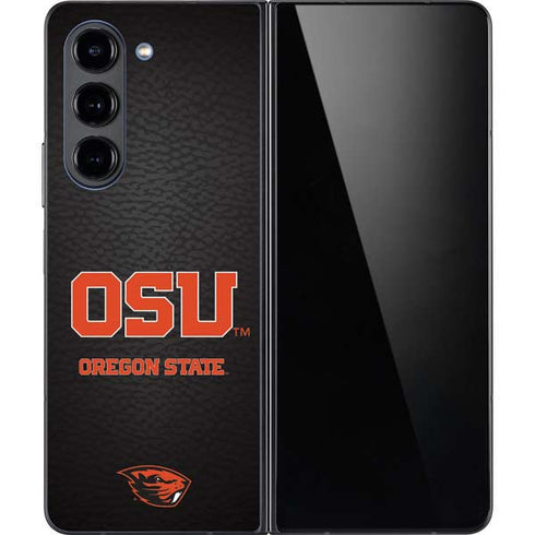 Oregon State University Logo Galaxy Z Fold5 5G Skin