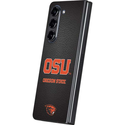 Oregon State University Logo Galaxy Z Fold5 5G Skin