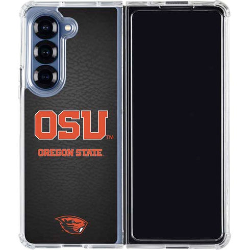 Oregon State University Logo Galaxy Z Fold7 Clear Case