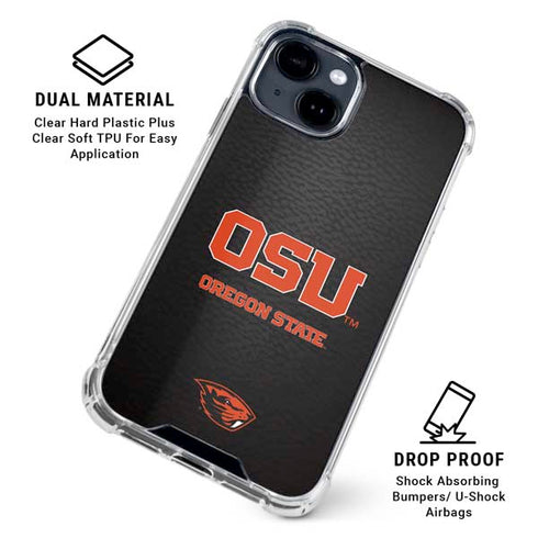 Oregon State University Logo iPhone 15 Clear Case