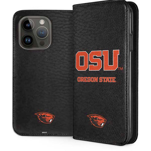 Oregon State University Logo iPhone 15 Pro Folio Case