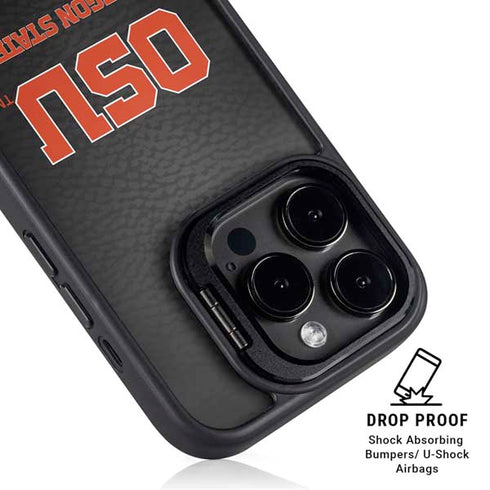 Oregon State University Logo iPhone 15 Pro Kickstand Case