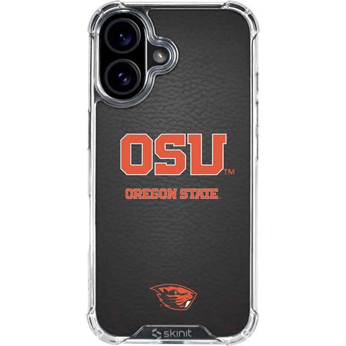 Oregon State University Logo iPhone 16 Clear Case