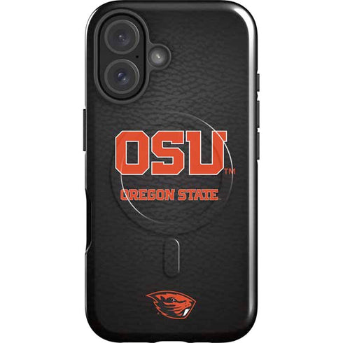 Oregon State University Logo iPhone 16 Magsafe Impact Case