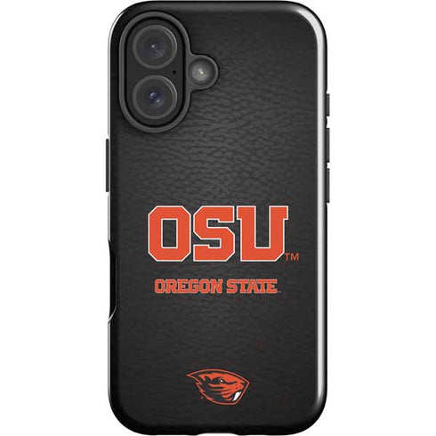 Oregon State University Logo iPhone 16 Plus Impact Case