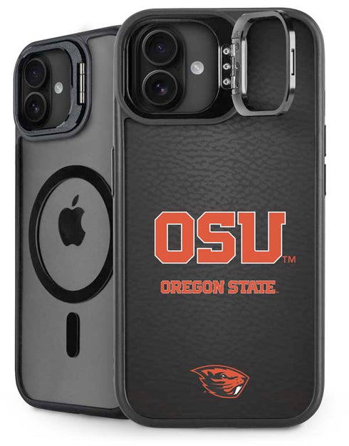 Oregon State University Logo iPhone 16 Plus Kickstand Case