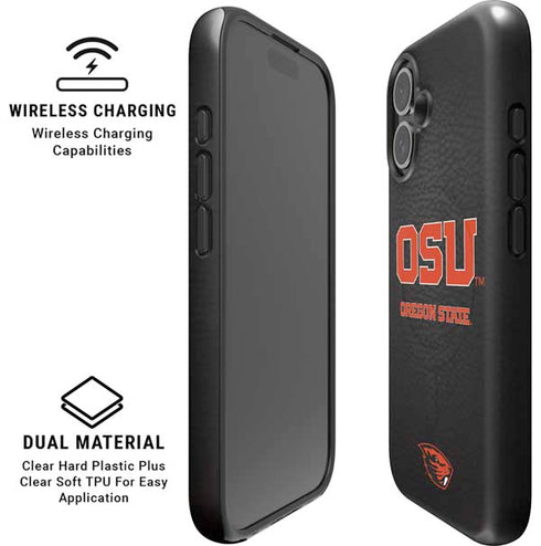 Oregon State University Logo iPhone 16 Plus Magsafe Impact Case