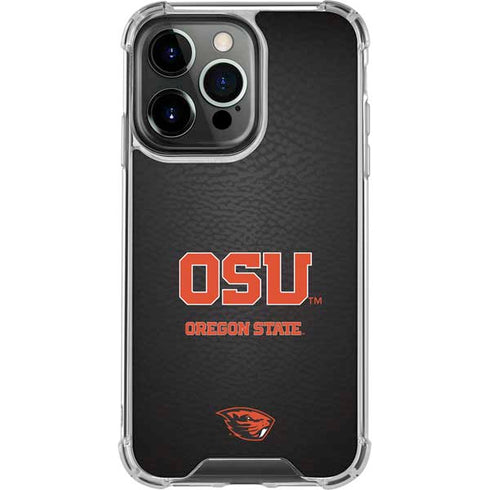 Oregon State University Logo iPhone 16 Pro Clear Case