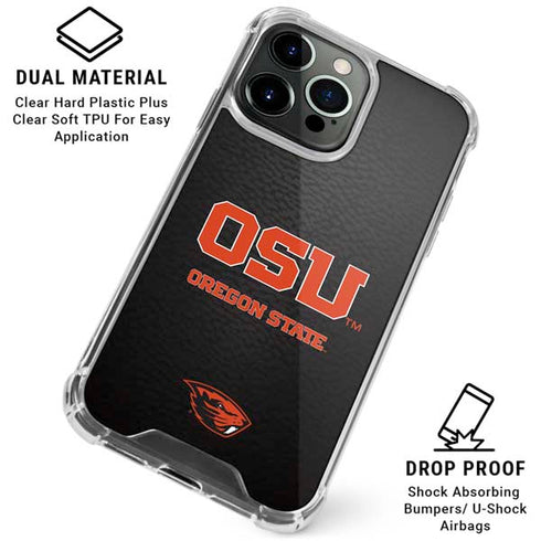 Oregon State University Logo iPhone 16 Pro Clear Case