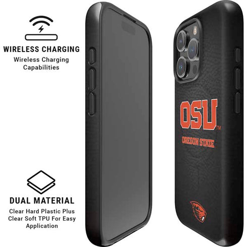 Oregon State University Logo iPhone 16 Pro Max Magsafe Impact Case