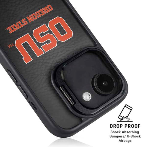 Oregon State University Logo iPhone 16e Kickstand Case