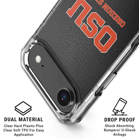 Oregon State University Logo iPhone 17 Air Clear Case