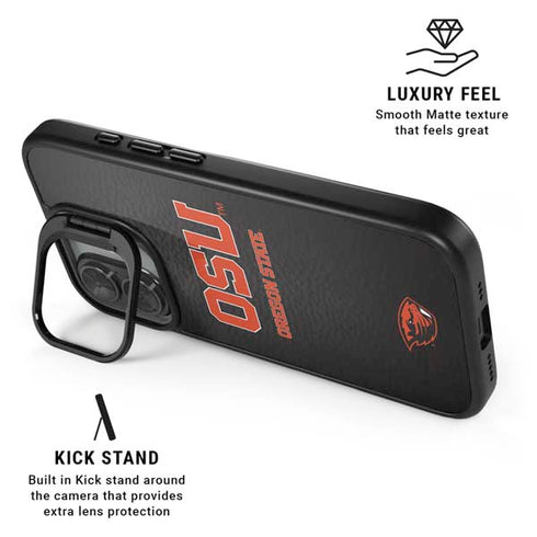 Oregon State University Logo iPhone 17 Kickstand Case