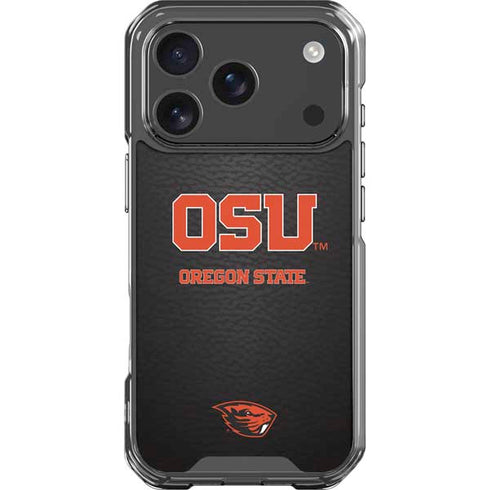 Oregon State University Logo iPhone 17 Pro Clear Case