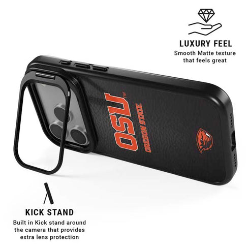 Oregon State University Logo iPhone 17 Pro Kickstand Case