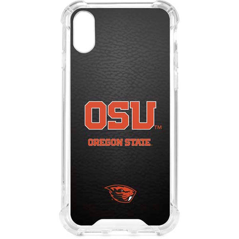 Oregon State University Logo iPhone XS Clear Case