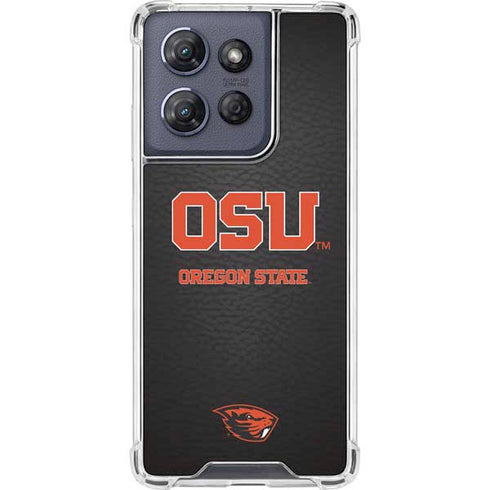 Oregon State University Logo Moto G Play 5G (2025) Clear Case
