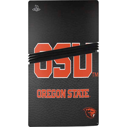 Oregon State University Logo PS5 Pro Bundle Skin
