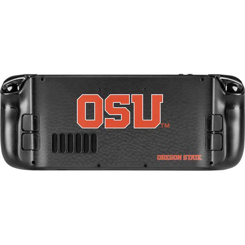 Oregon State University Logo Steam Deck Handheld Gaming Computer OLED Skin