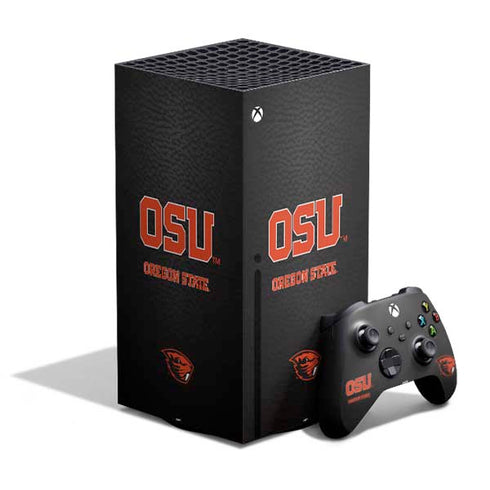 Oregon State University Logo XBox Series X Digital Edition Bundle Skin