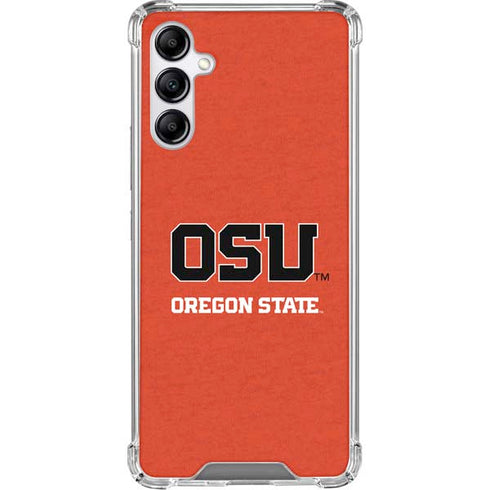 Oregon State University Orange Gabb Phone 4 Clear Case