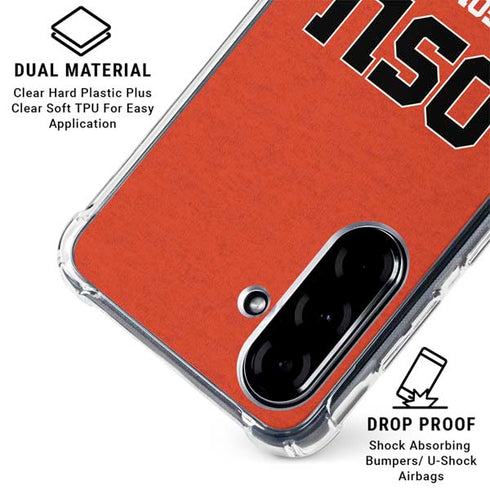 Oregon State University Orange Galaxy A36 5G Clear Case
