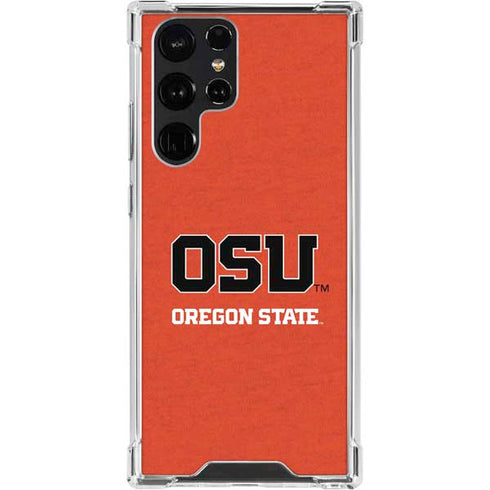 Oregon State University Orange Galaxy S23 Ultra Clear Case