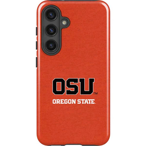 Oregon State University Orange Galaxy S25 Impact Case