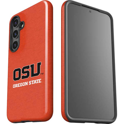 Oregon State University Orange Galaxy S25 Impact Case