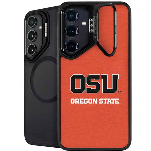 Oregon State University Orange Galaxy S25 Kickstand Case