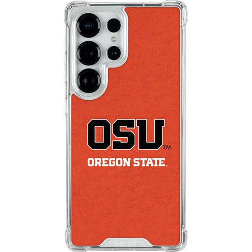 Oregon State University Orange Galaxy S25 Ultra Clear Case