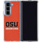 Oregon State University Orange Galaxy Z Fold5 5G Clear Case