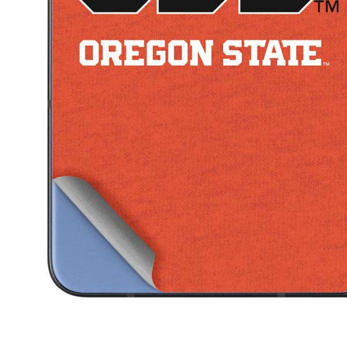 Oregon State University Orange Galaxy Z Fold5 5G Skin
