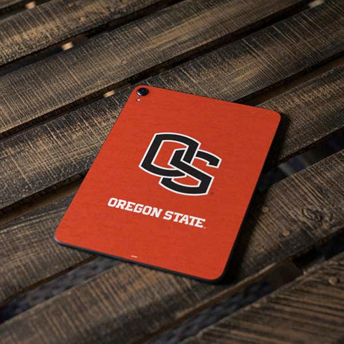 Oregon State University Orange Apple iPad Pro Skin