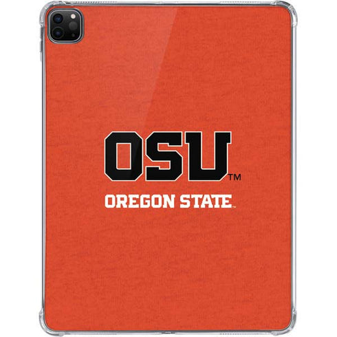 Oregon State University Orange iPad Pro 11in (2024) Clear Case