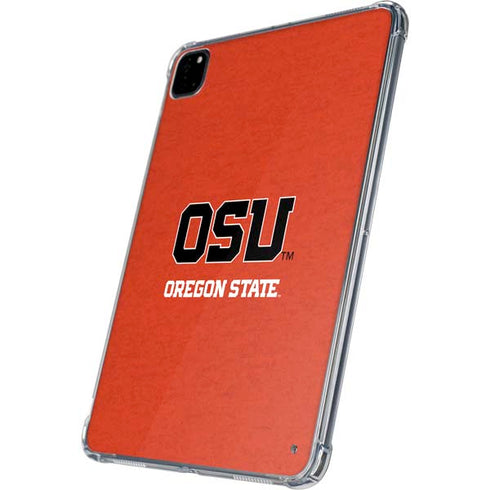 Oregon State University Orange iPad Pro 11in (2024) Clear Case