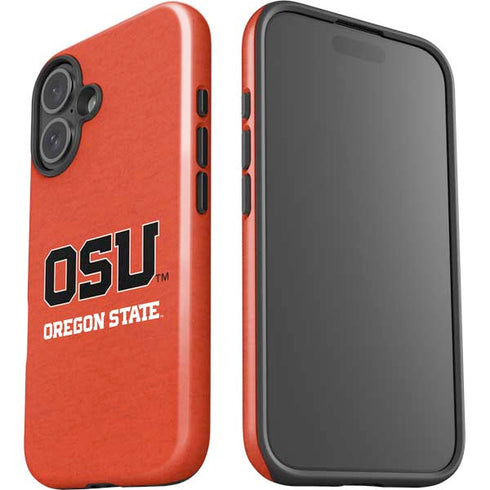 Oregon State University Orange iPhone 16 Impact Case