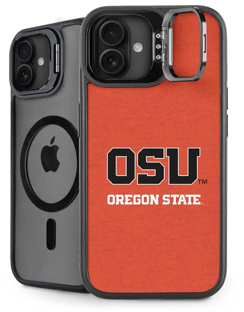 Oregon State University Orange iPhone 16 Kickstand Case