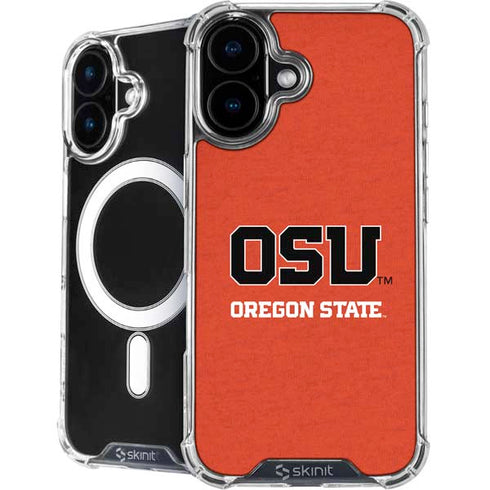Oregon State University Orange iPhone 16 MagSafe Case