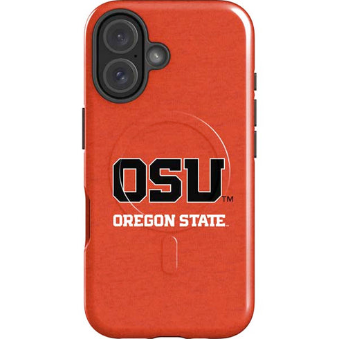 Oregon State University Orange iPhone 16 Magsafe Impact Case